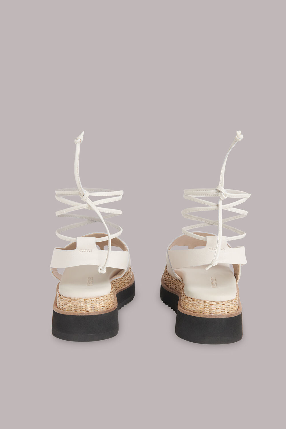 Lia Raffia Platform Sandal