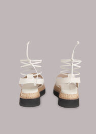 Lia Raffia Platform Sandal