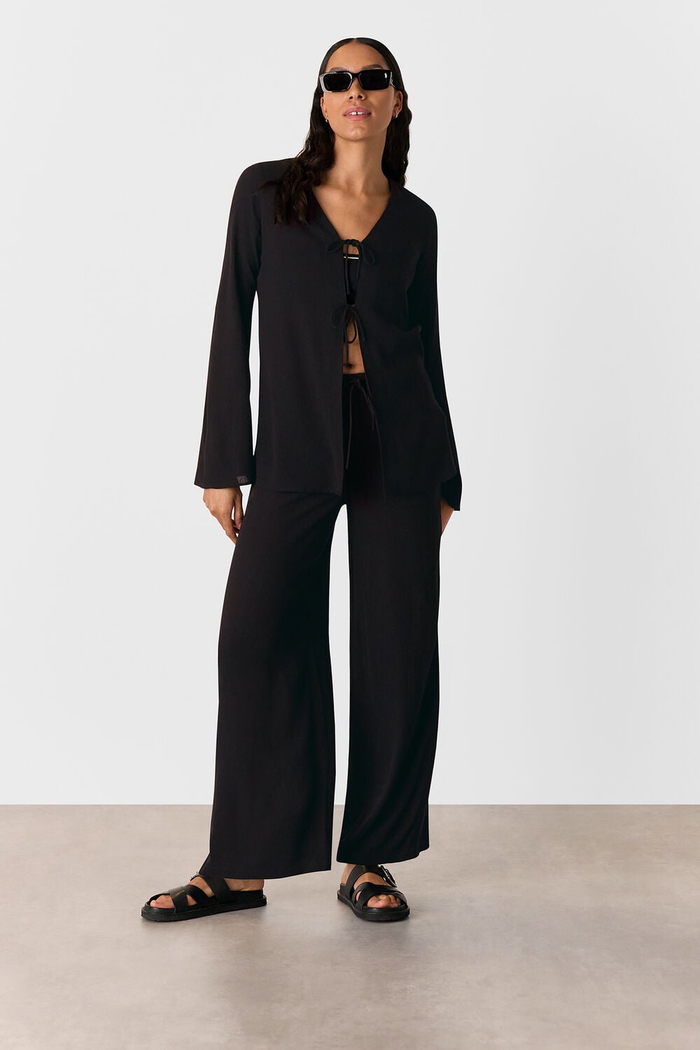 Beach Tie Front Top