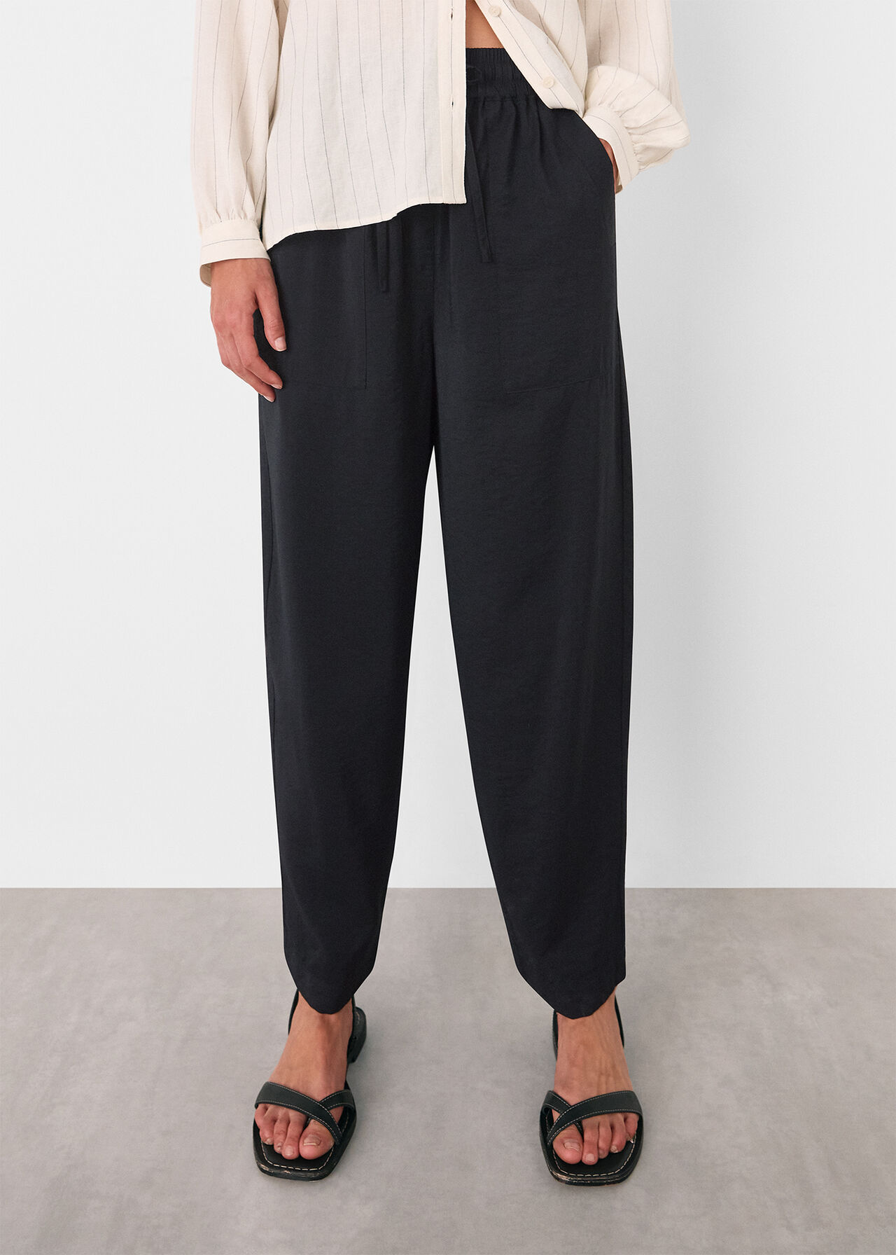 Tie Waist Trouser
