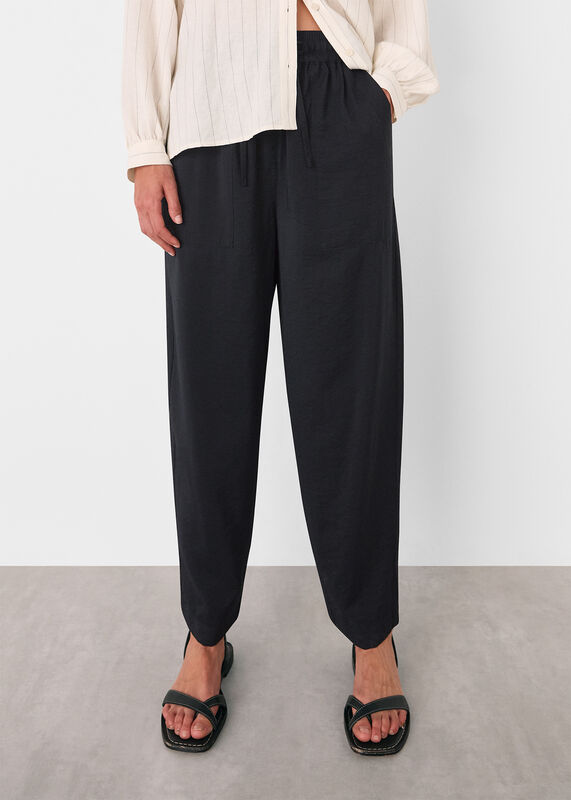 Black Tie Waist Trouser