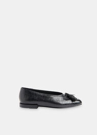 Cilou Tassel Croc Ballet Pump