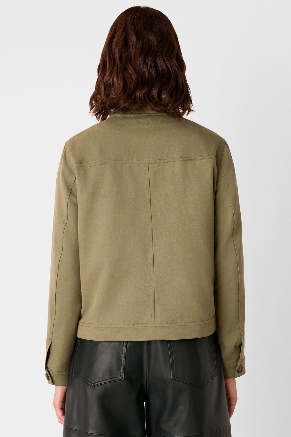 Khaki Mia Pocket Detail Jacket