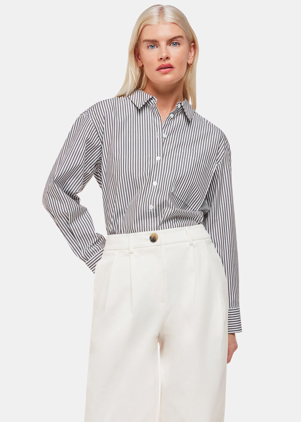 Petite Bethany Barrel Leg Trouser