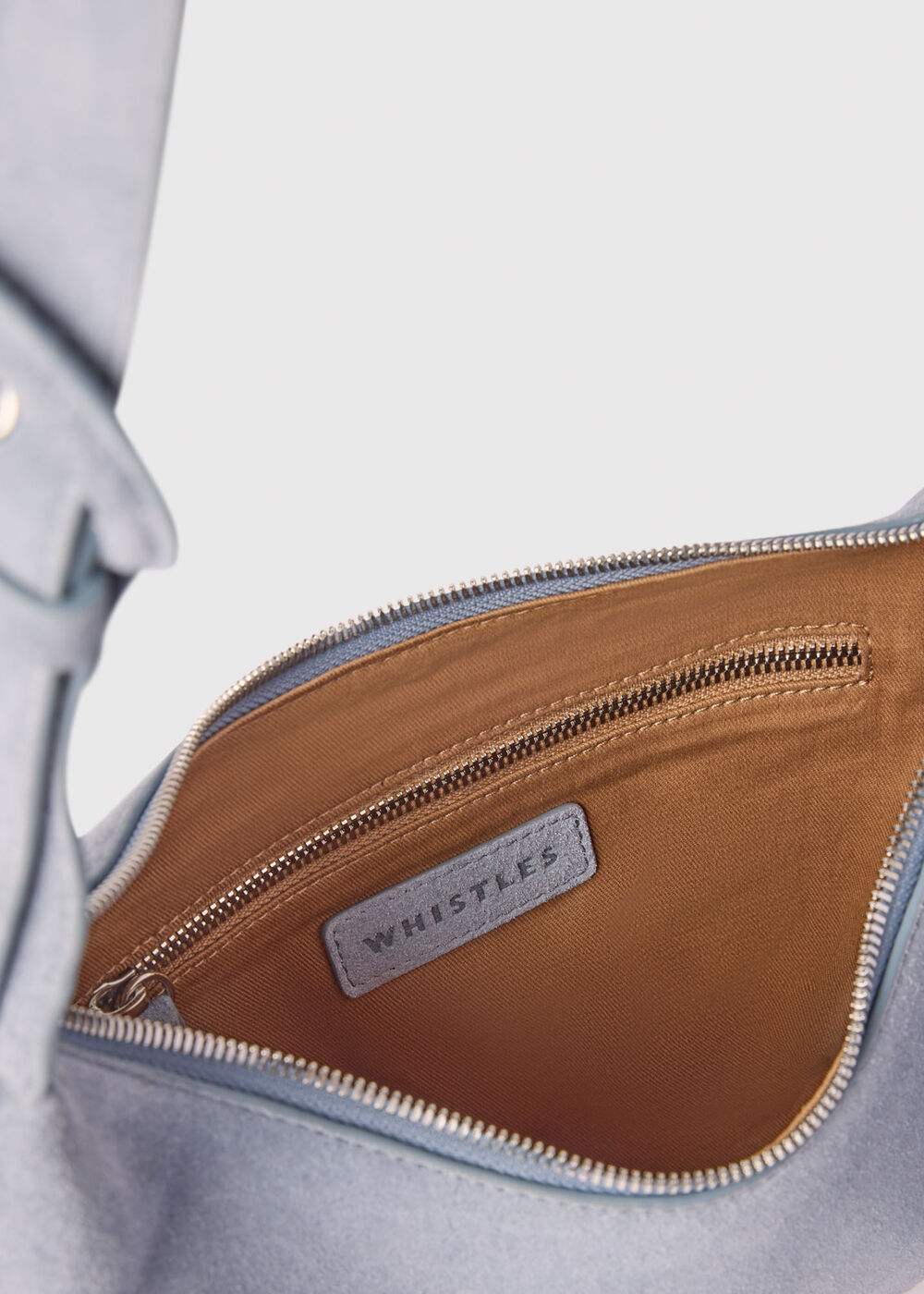 Small Sia Suede Crossbody Bag