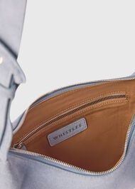 Small Sia Suede Crossbody Bag