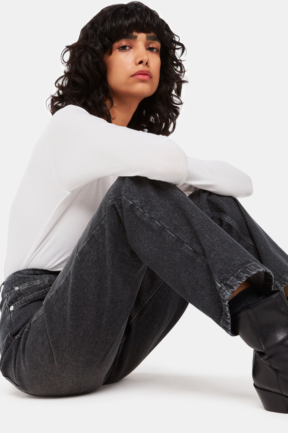 Straight Leg Full Length Jean