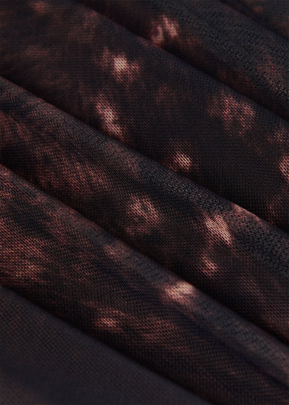 Spotted Animal Mesh Dress