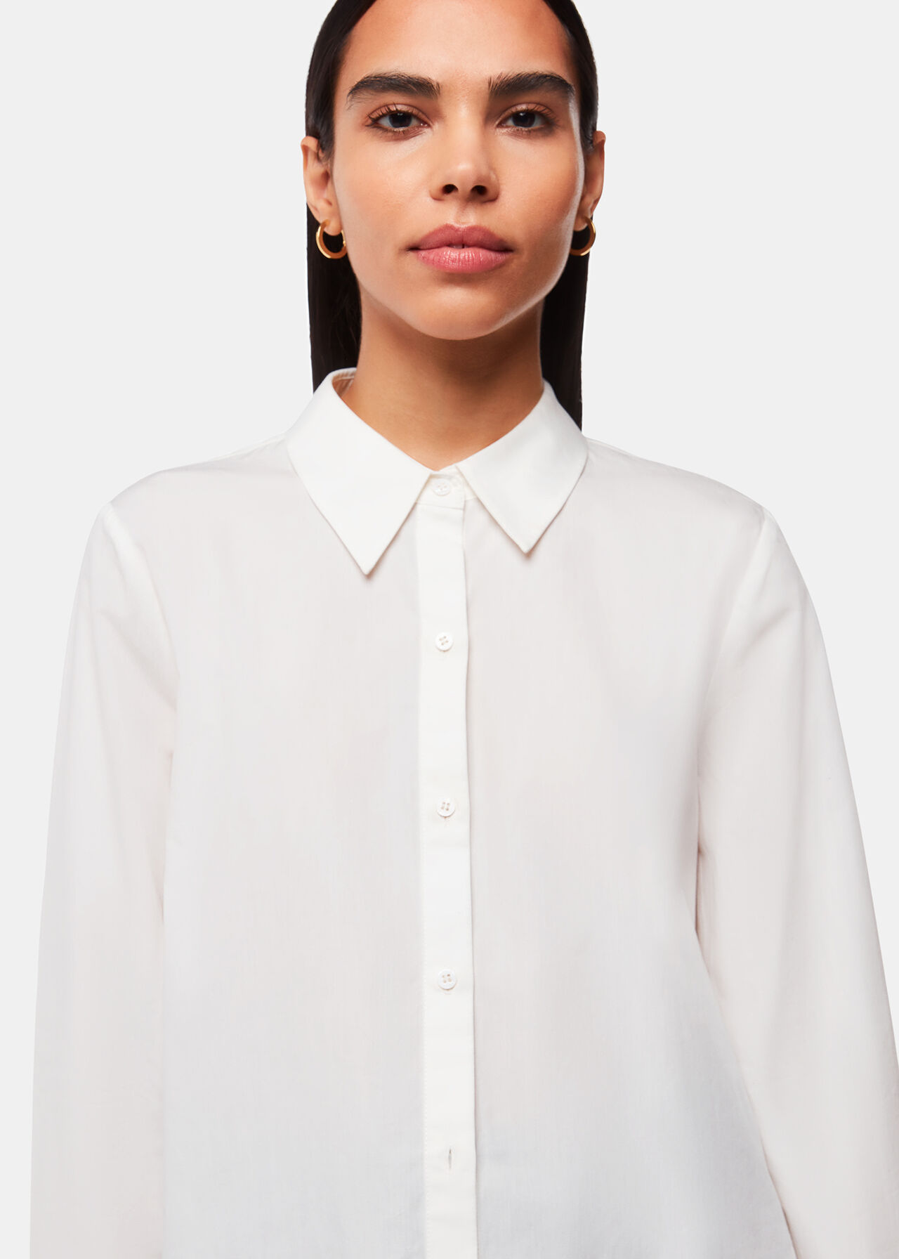 Boxy Cotton Shirt