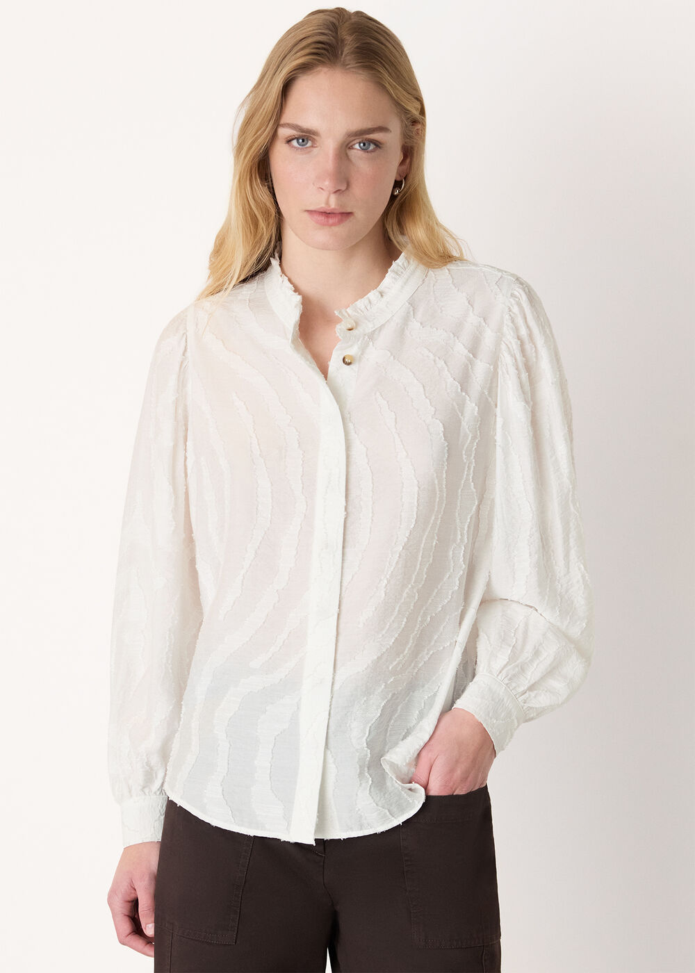 Animal Textured Shirt