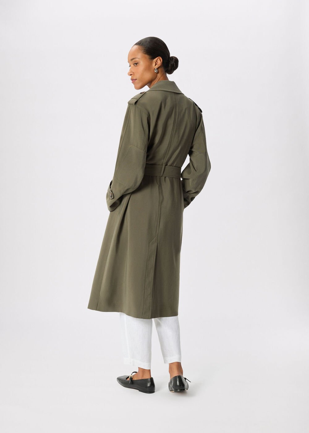 Petite Riley Trench Coat