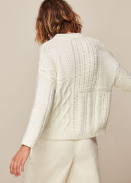 Patchwork Cable knit