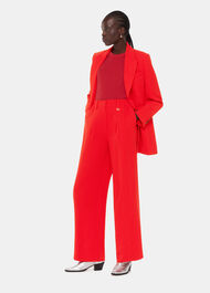 Boyfriend Crepe Blazer