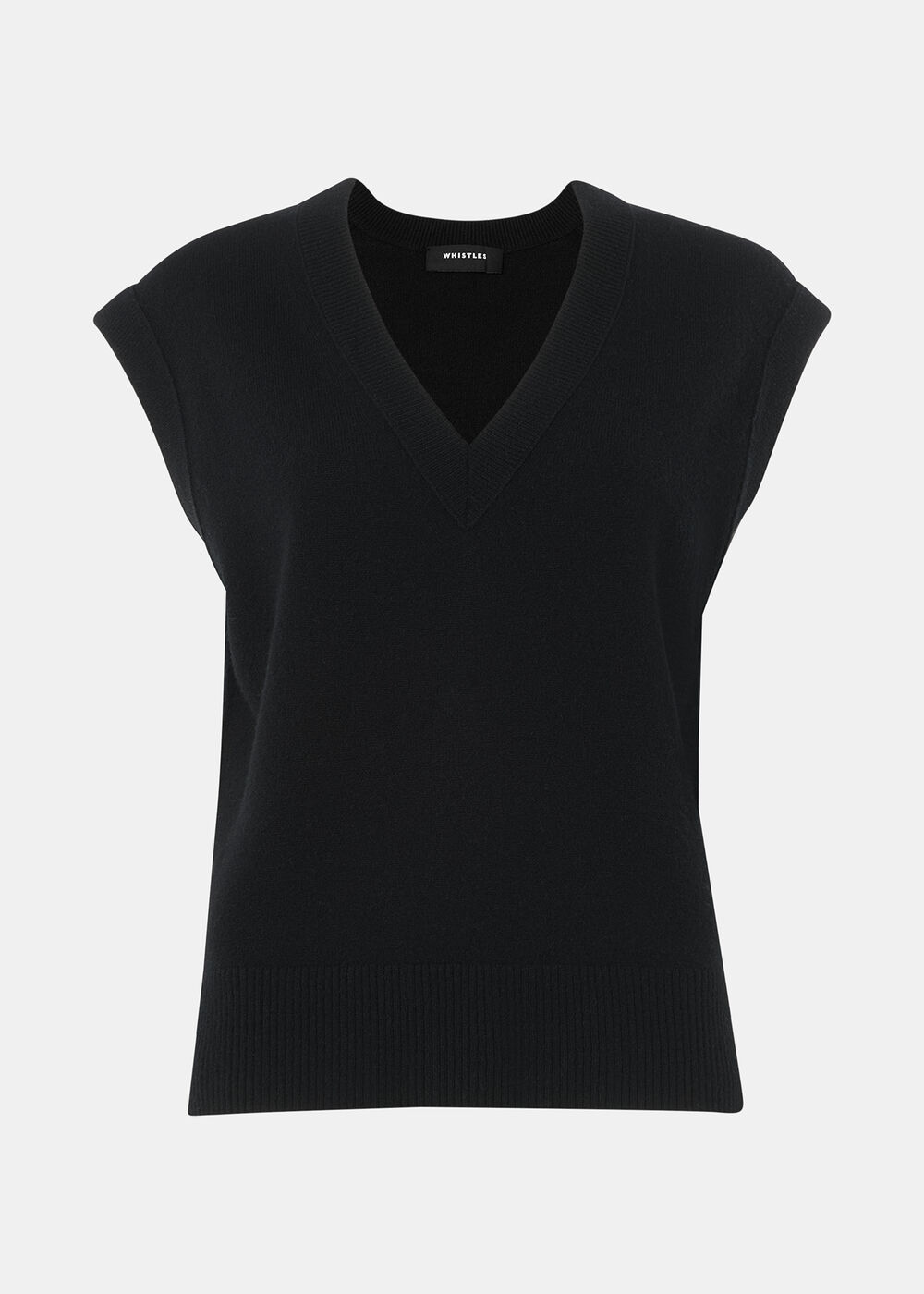 Wool V Neck Tank
