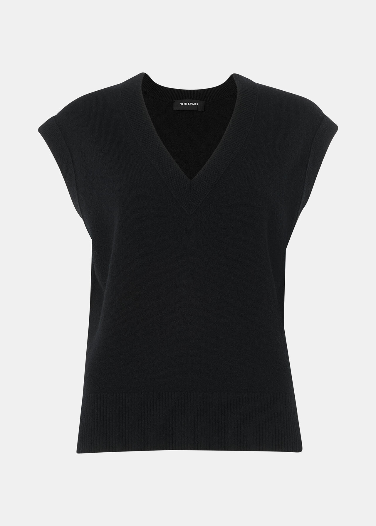 Wool V Neck Tank