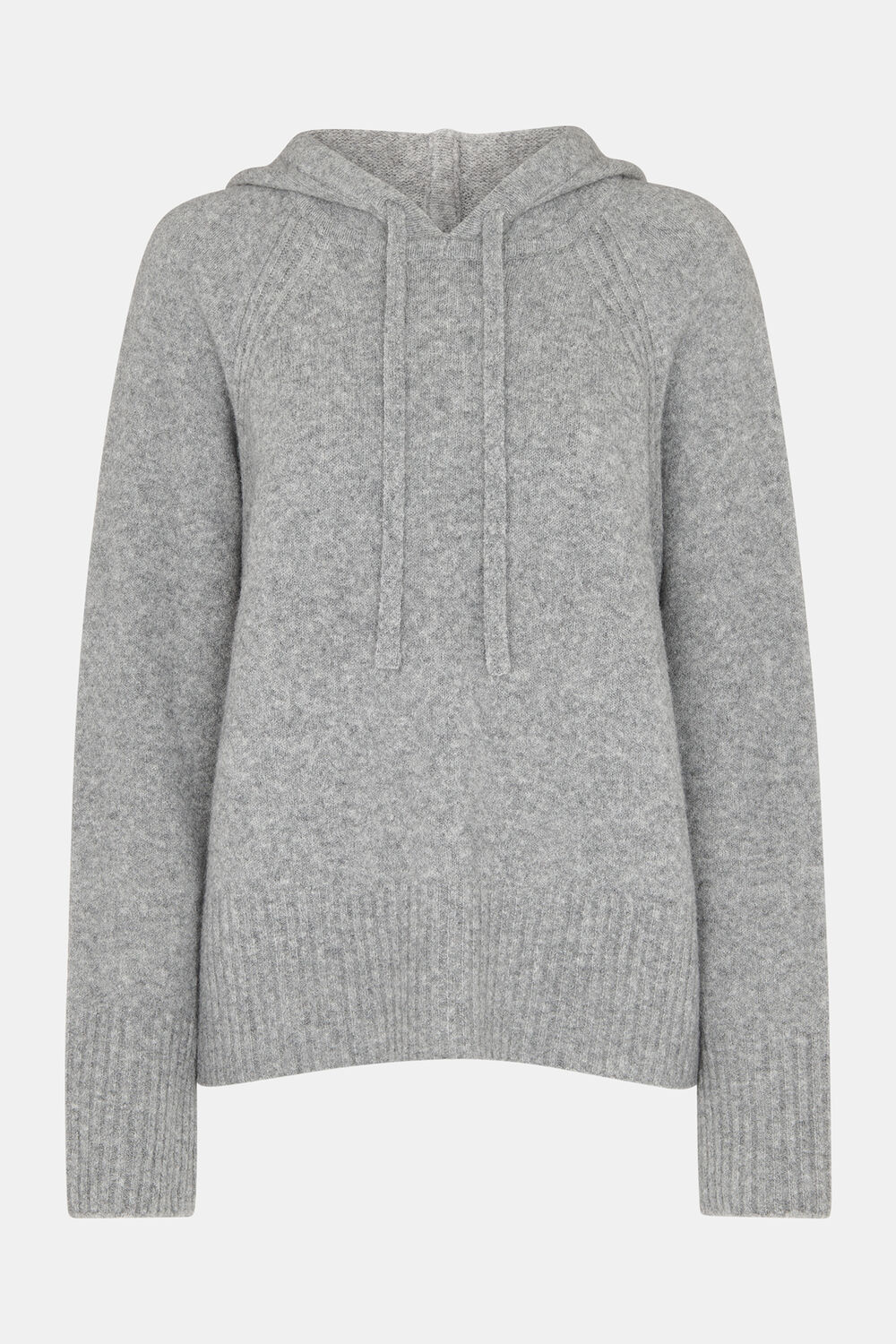 Textured Hooded Sweater