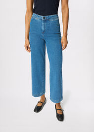 Stretch Straight Ankle Jean