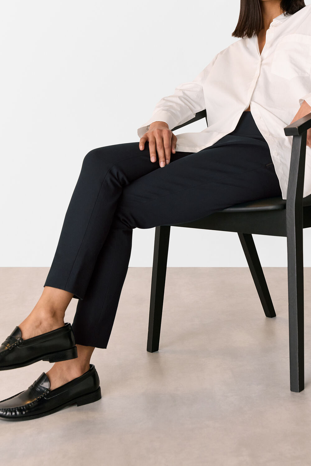 Navy Super Stretch Trouser