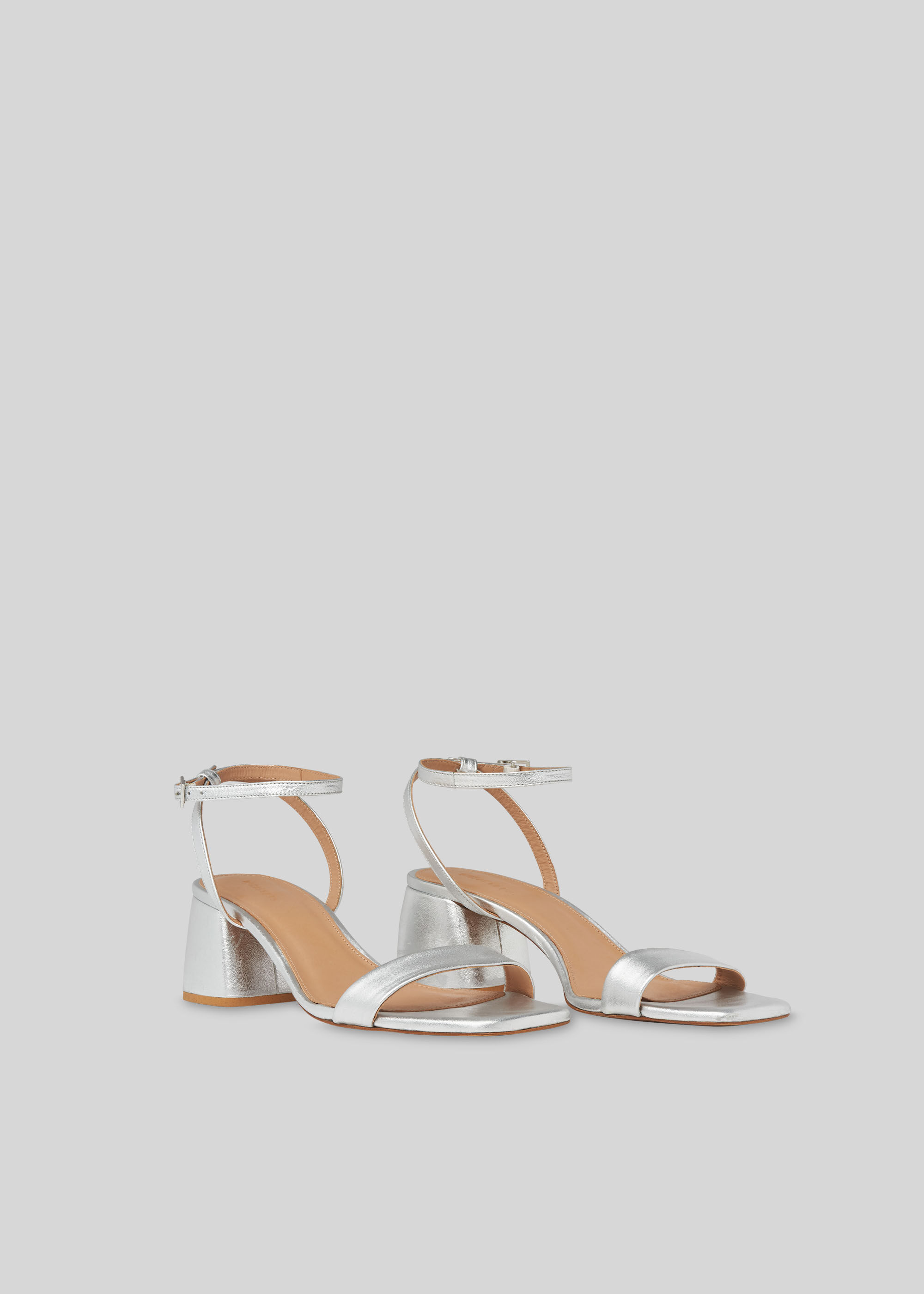whistles silver sandals