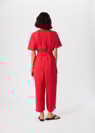 Fiona Linen Button Jumpsuit