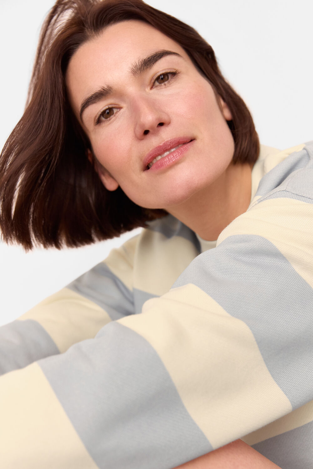 Wide Stripe Sweat