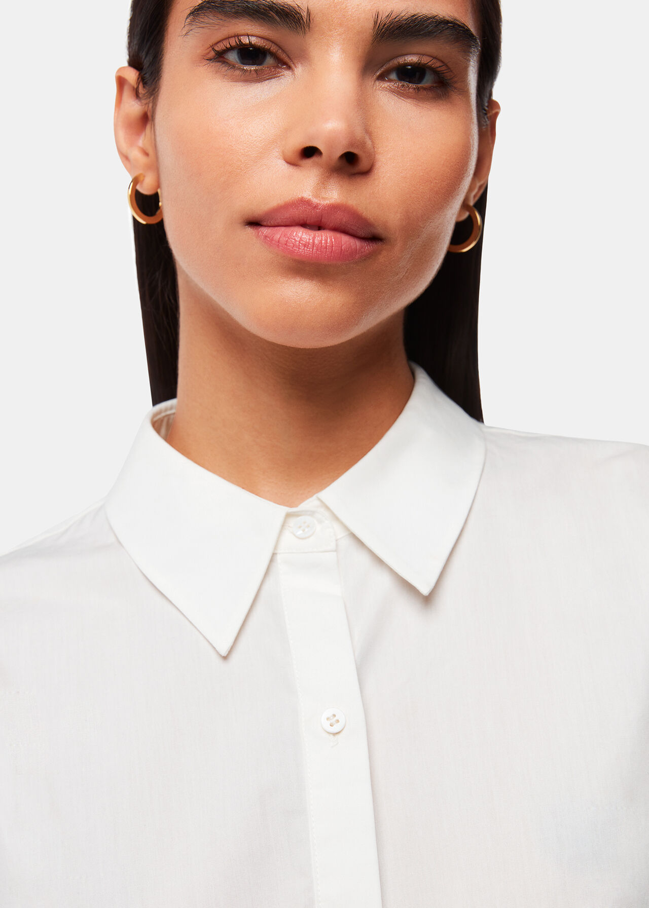 Boxy Cotton Shirt