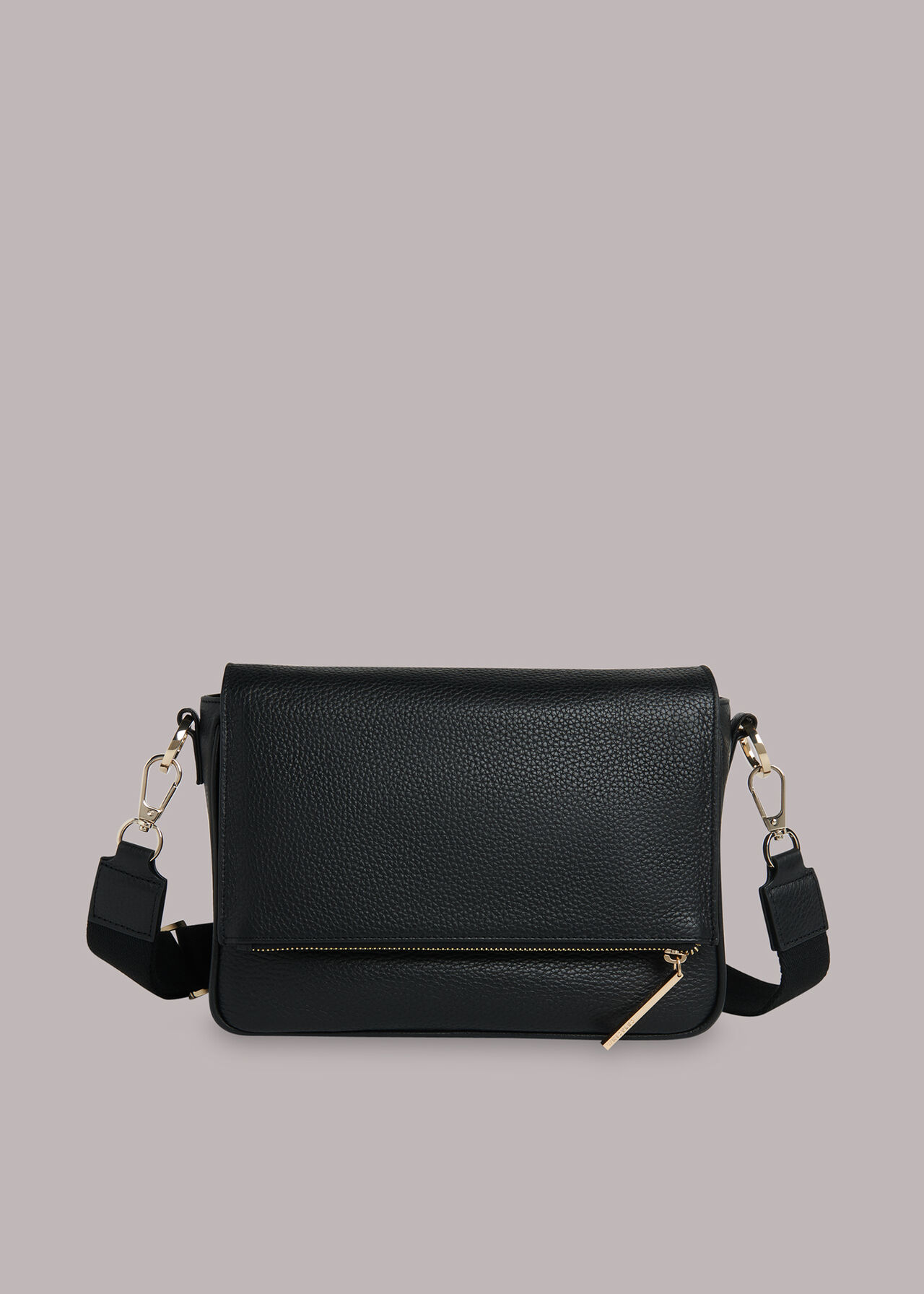 Black Large Bibi Crossbody Bag | WHISTLES