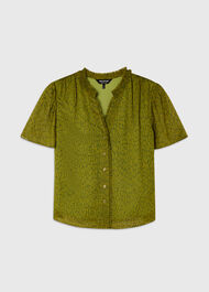 Dragonfly Short Sleeve Blouse