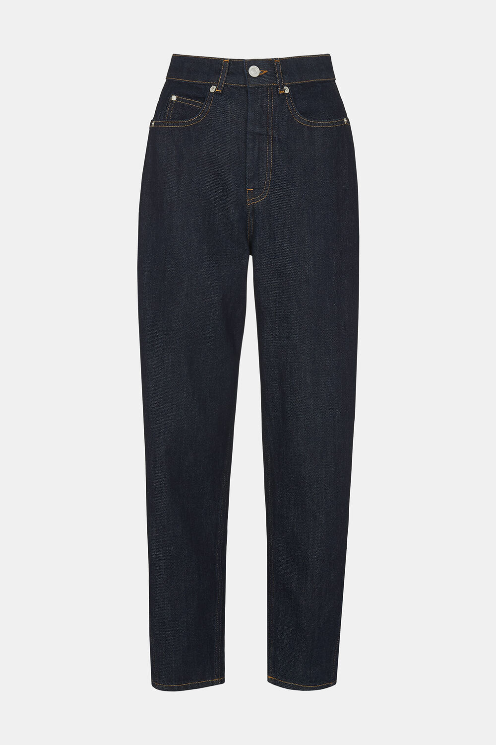 Dark Denim Authentic Barrel Leg Jean