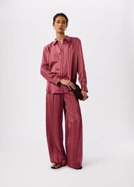 Stripe Satin Trouser