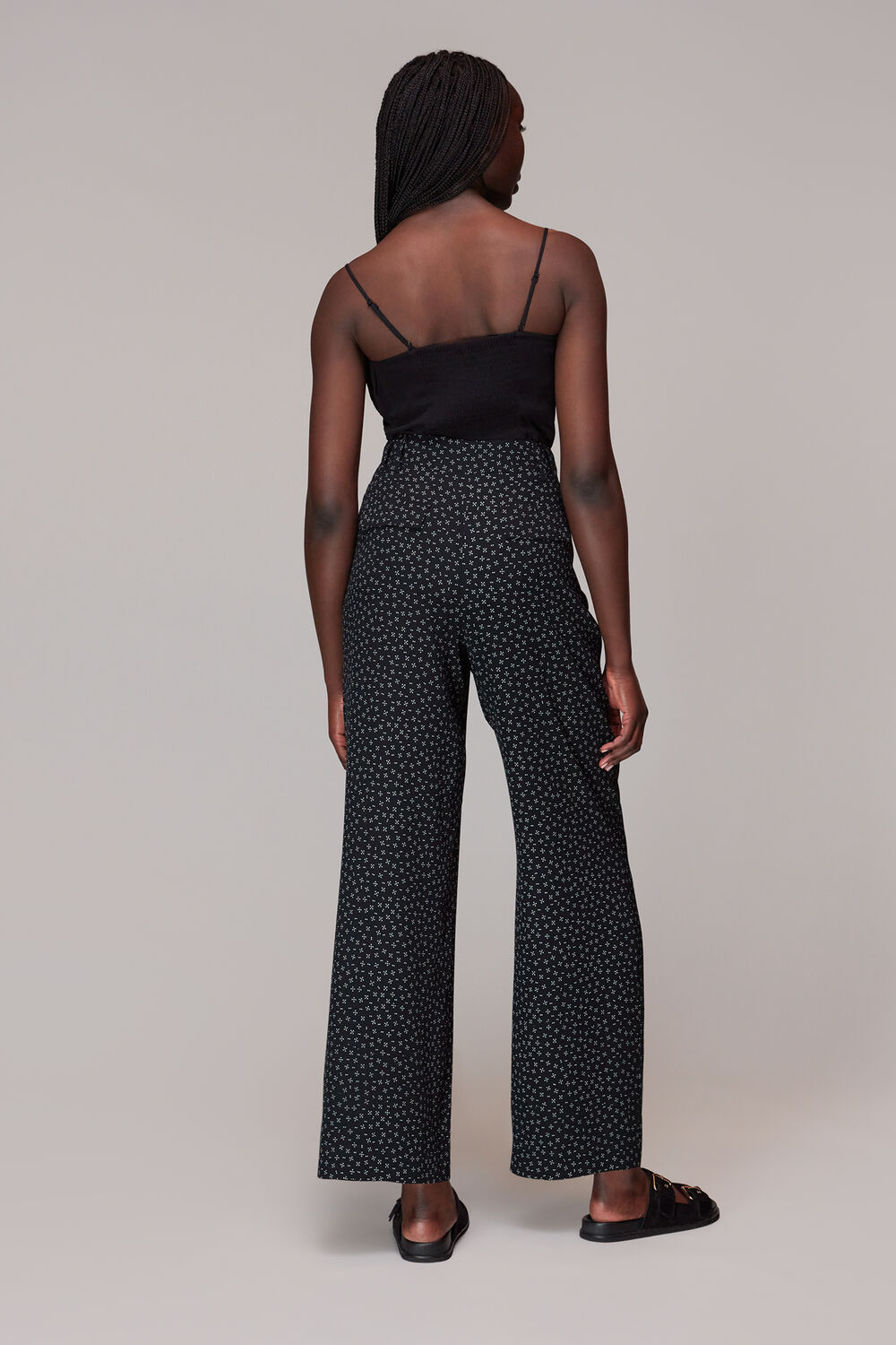 Lizzie Geo Dot Print Trouser