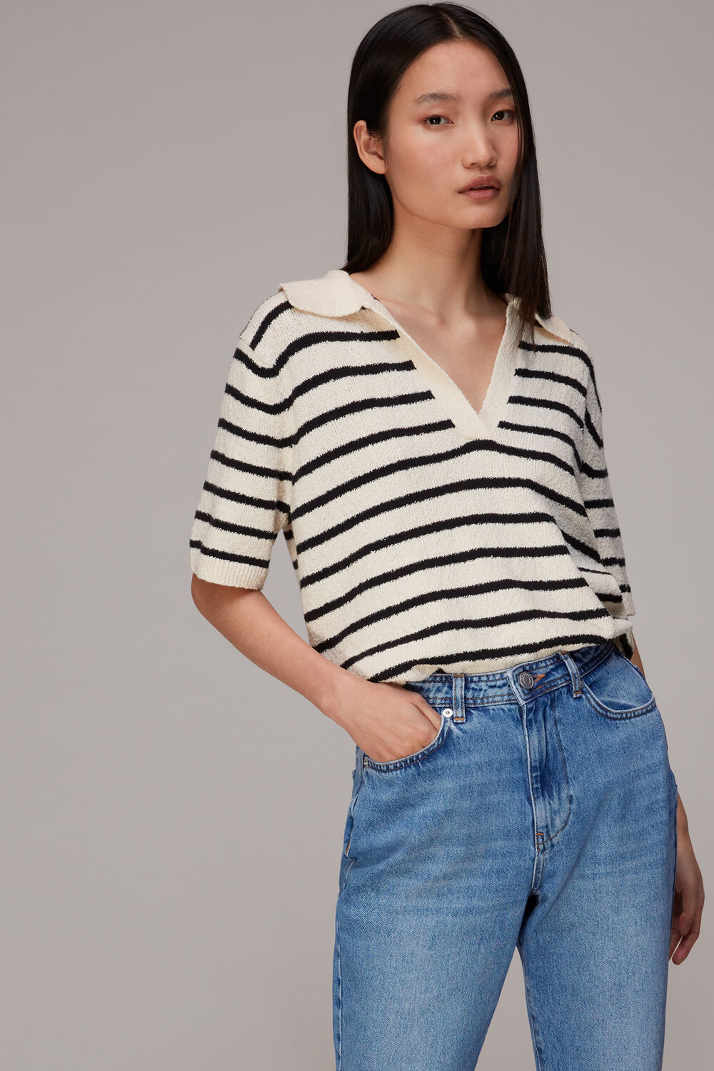 Light Wash Authentic Kick Flare Jean