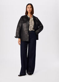 Zebra Button Through Shirt