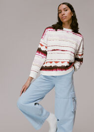 Tie Dye Horizon Sweat