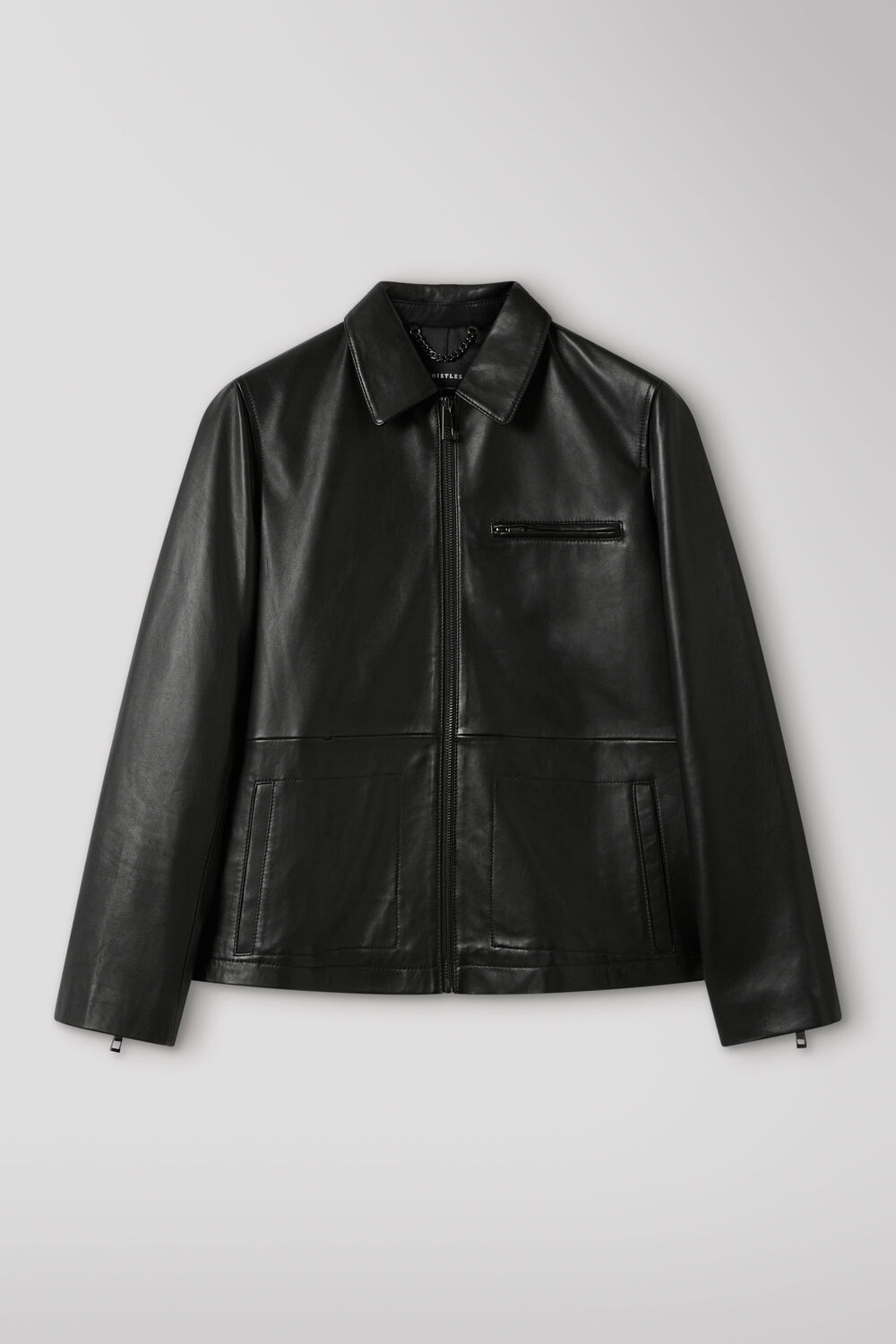 Kate Zip Leather Jacket