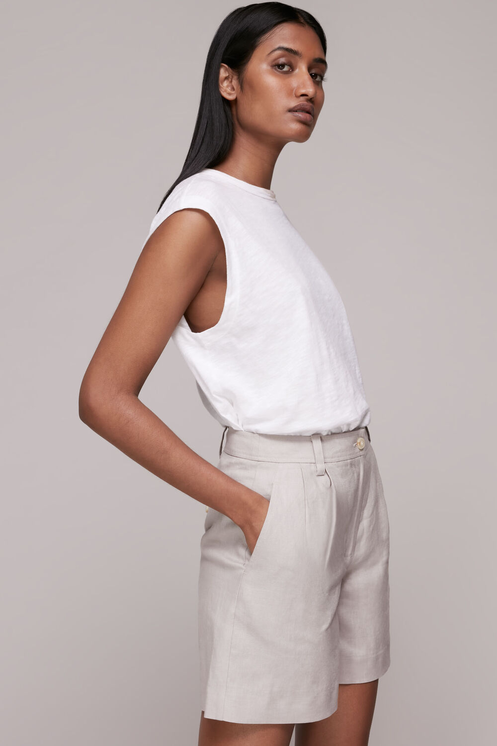 Farah Linen Short