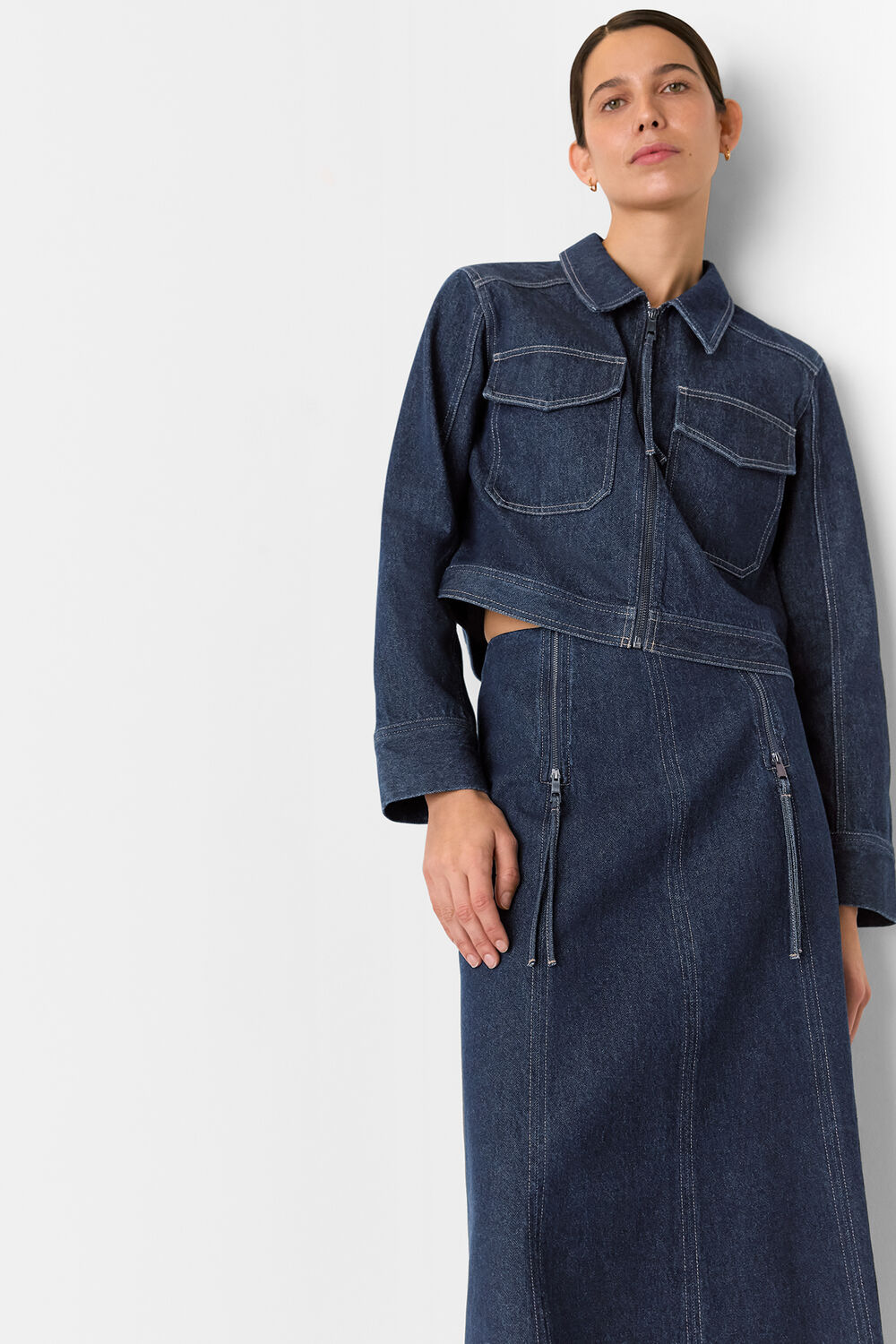 Suzana Western Denim Jacket