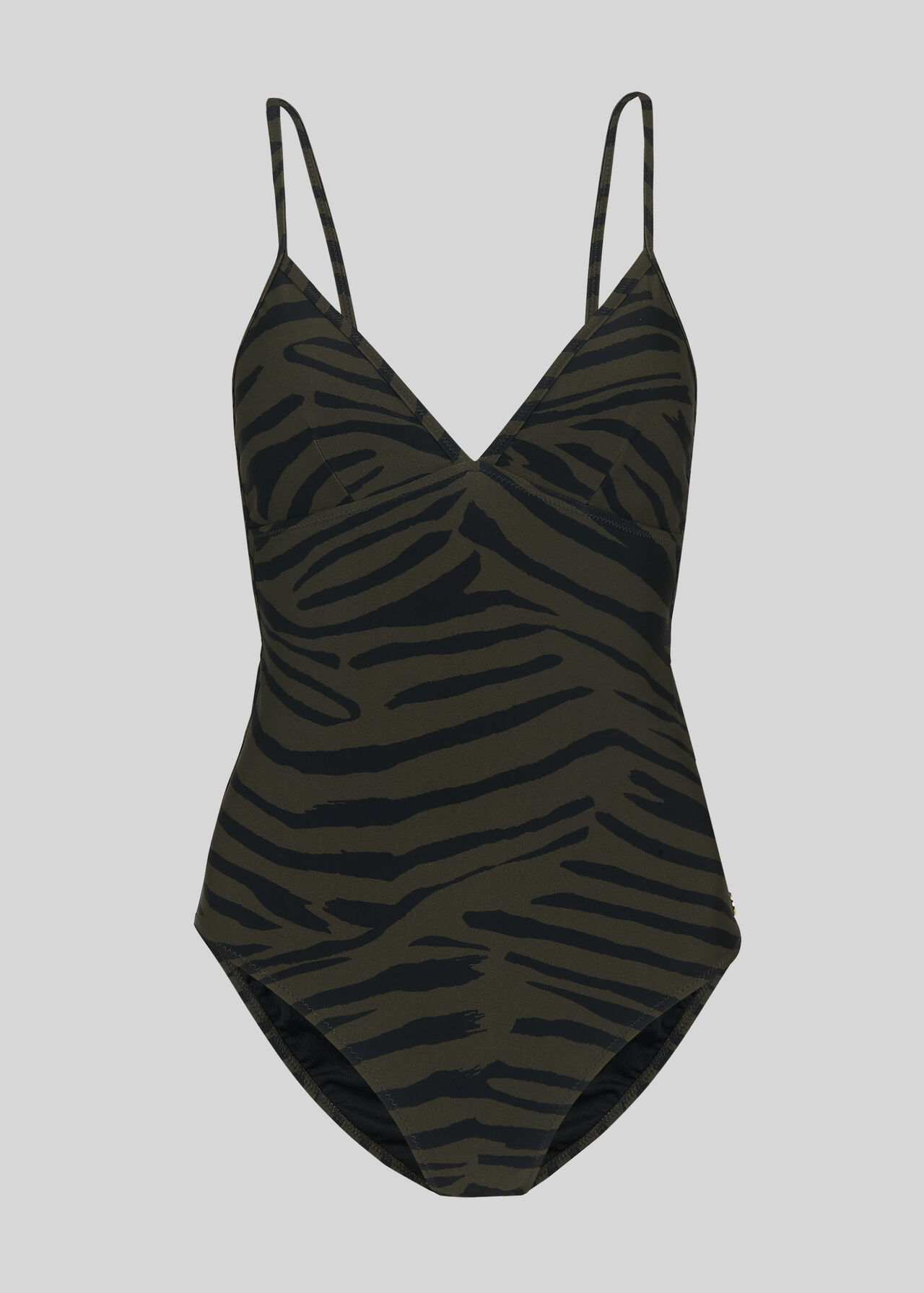 Zebra Print Swimsuit Multicolour