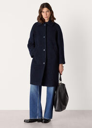 Romy Boucle Coat
