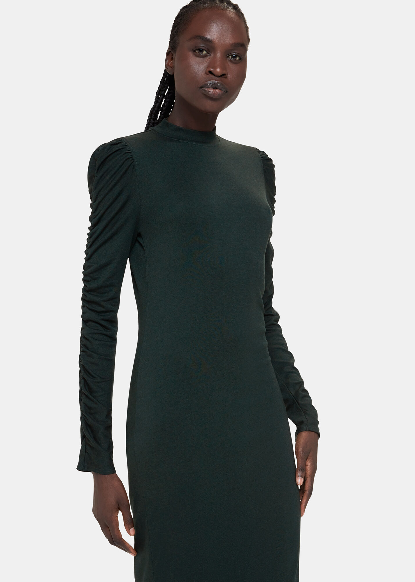 Long sleeve clearance jersey dress