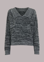 Frill Collar Sweater