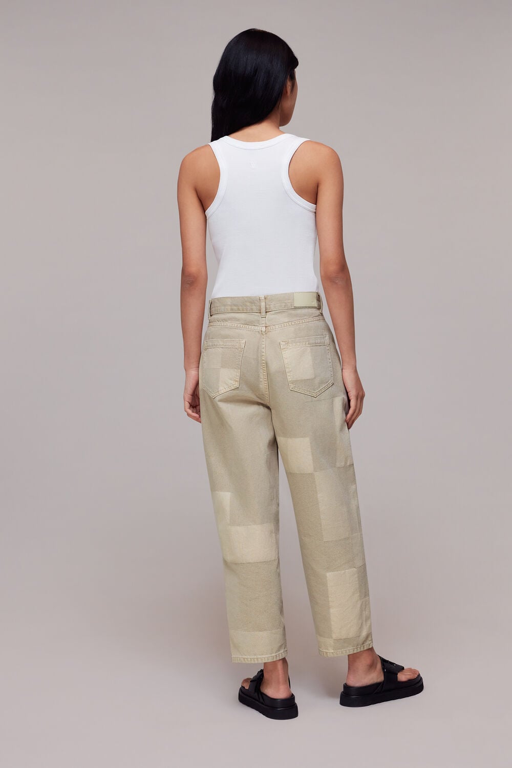 Stone Authentic Patchwork Jean