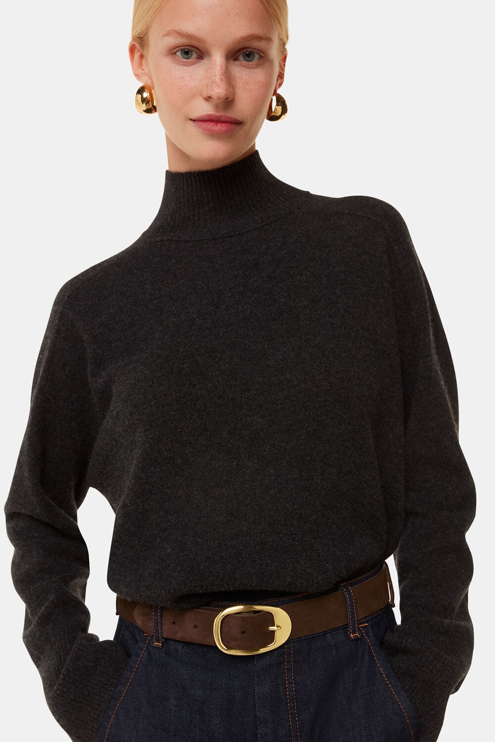 Chocolate Suede Belt