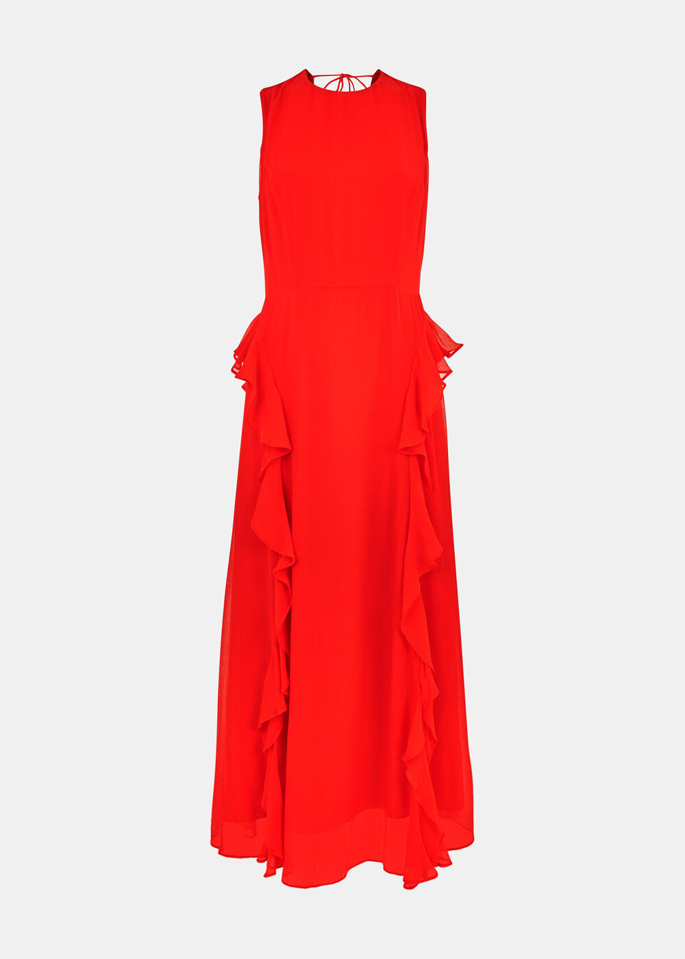 Nellie Frill Detail Midi Dress