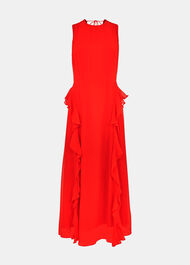 Nellie Frill Detail Midi Dress
