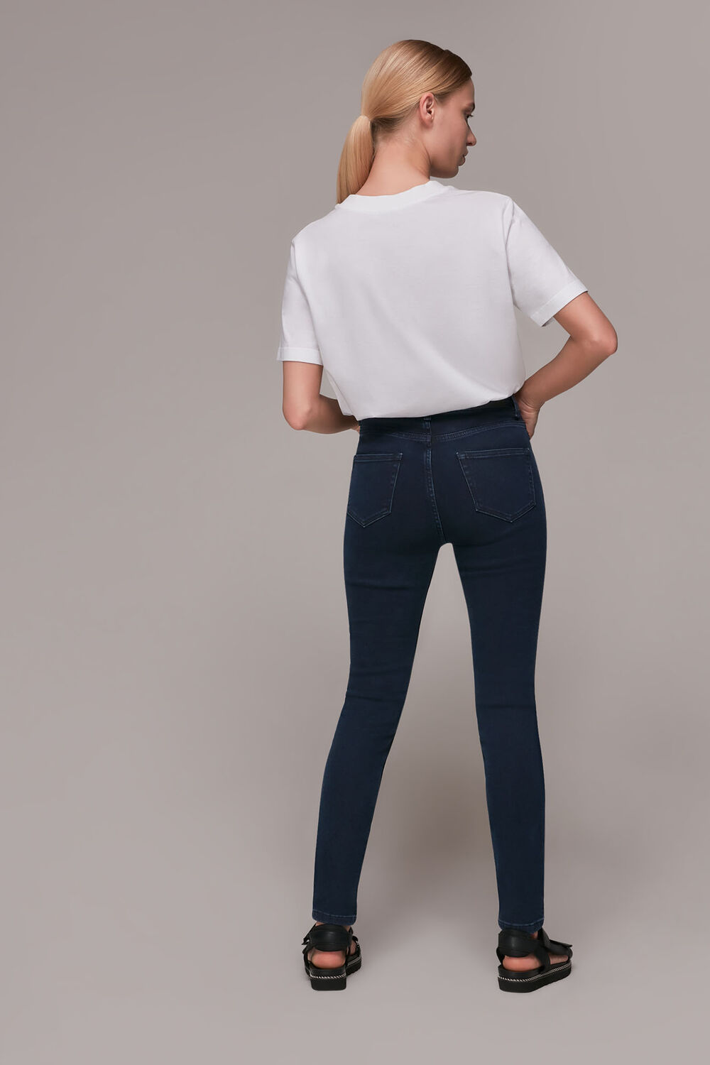 Dark Denim Stretch Sculpted Skinny Jean