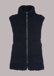 Cleo Wool Borg Gilet