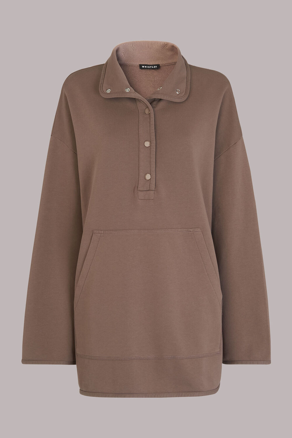 High Neck Sweatshirt