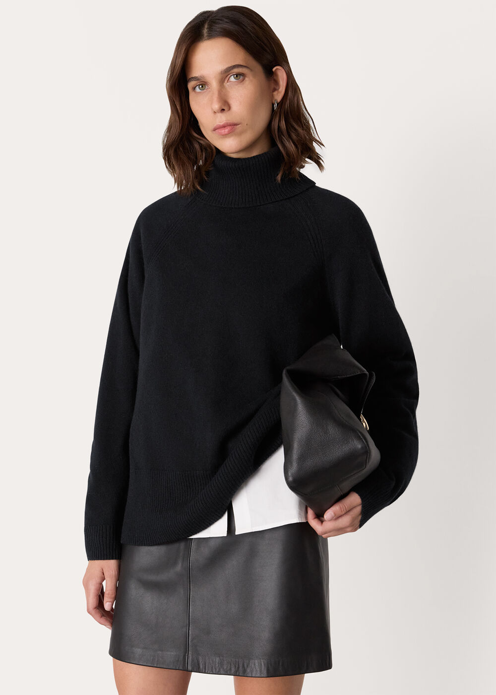 Cashmere Roll Neck