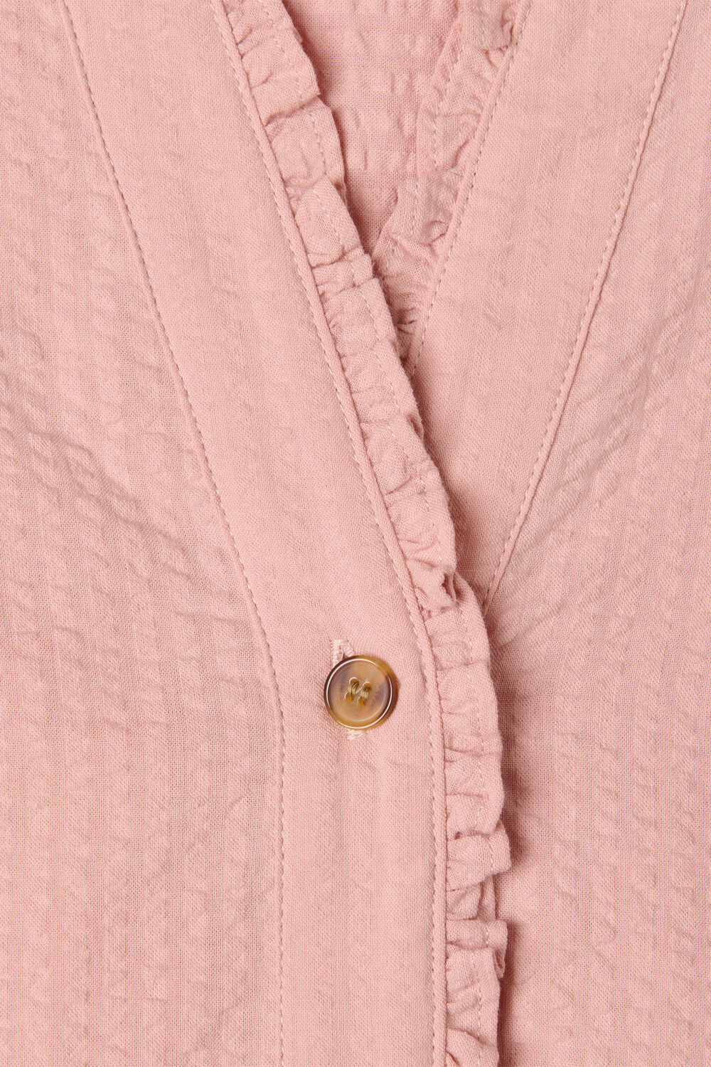 Textured Frill Shirt